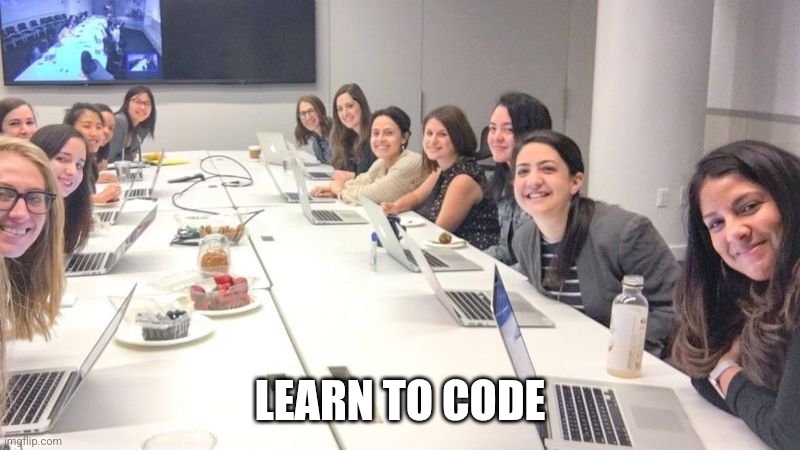 LEARN TO CODE | LEARN TO CODE | image tagged in learn to code | made w/ Imgflip meme maker