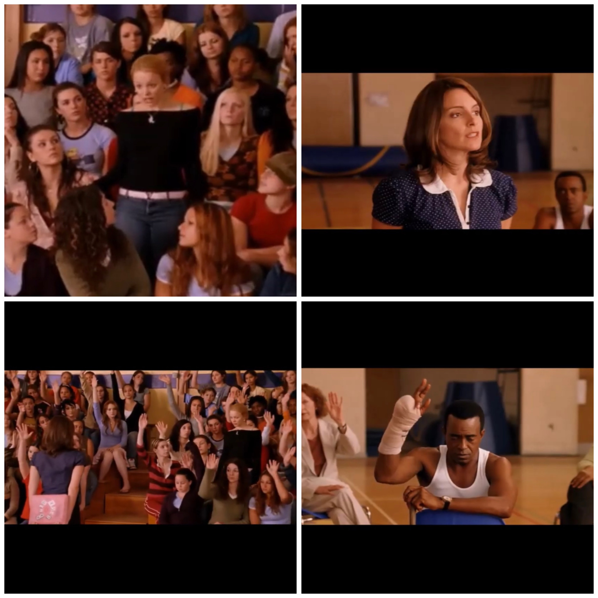Victimized by Regina George Blank Meme Template