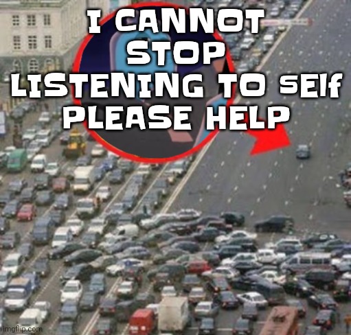 AAAAAA | I CANNOT STOP LISTENING TO sElf PLEASE HELP | image tagged in ozzydrive | made w/ Imgflip meme maker