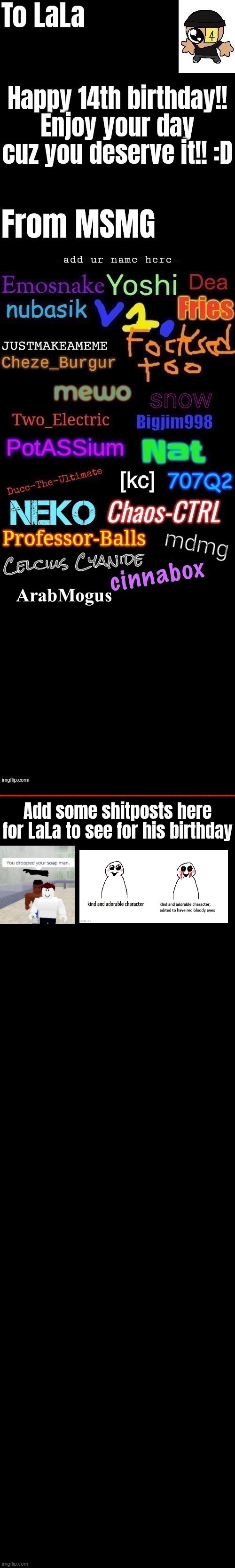 made w/ Imgflip meme maker