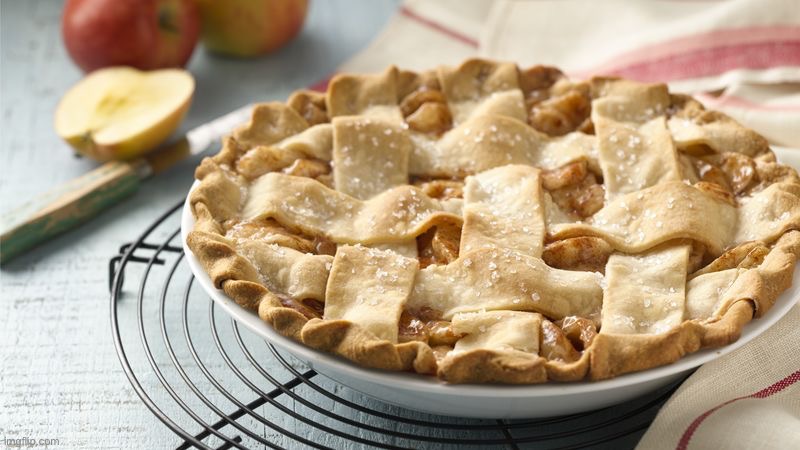 Happy pi day | image tagged in apple pie | made w/ Imgflip meme maker