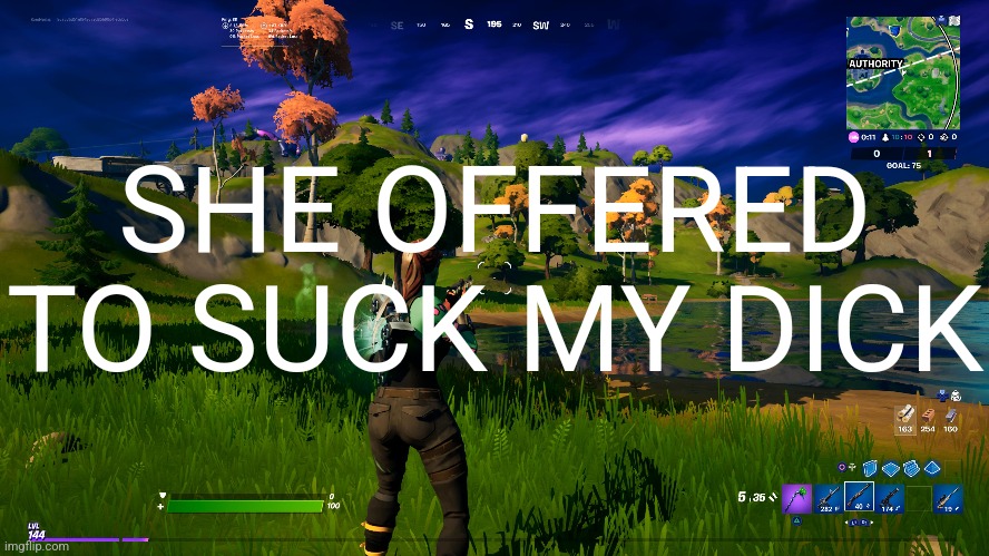 SHE OFFERED TO SUCK MY DICK | made w/ Imgflip meme maker