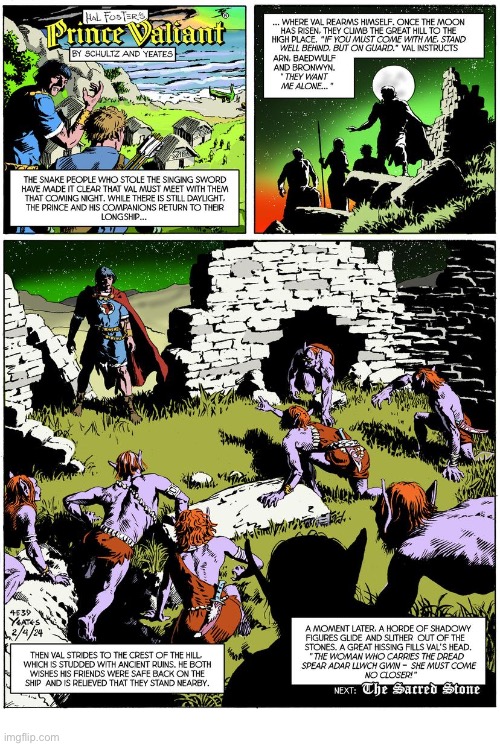 Prince Valiant | image tagged in comics | made w/ Imgflip meme maker