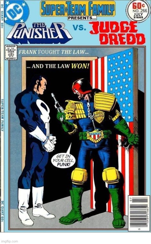 A classic character mash-up… | image tagged in comics | made w/ Imgflip meme maker
