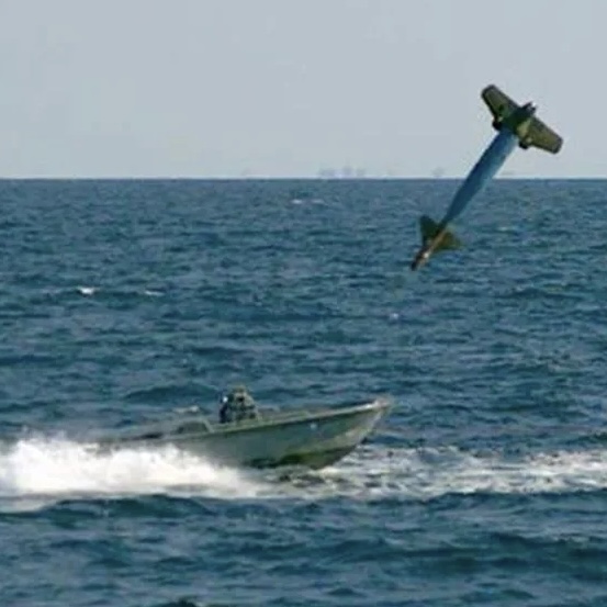 Dummy munition hitting target drone Blank Meme Template
