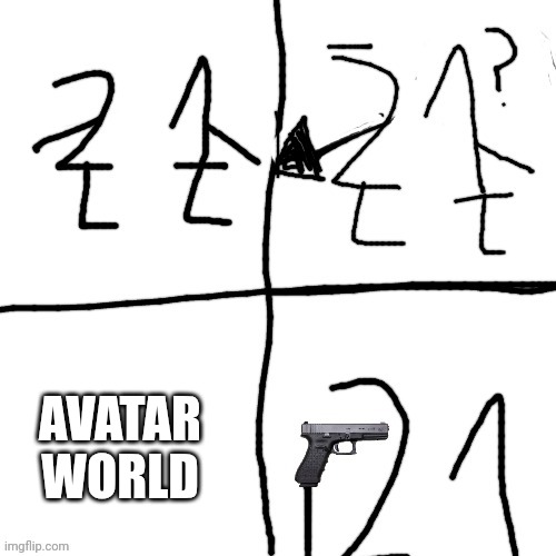 Twenty one suicide | AVATAR WORLD | image tagged in twenty one suicide | made w/ Imgflip meme maker