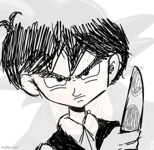 holy shit its goku | image tagged in holy shi- its goku | made w/ Imgflip meme maker