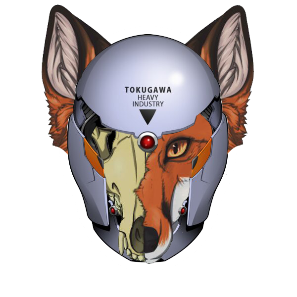 The New Gray Fox logo Blank Meme Template