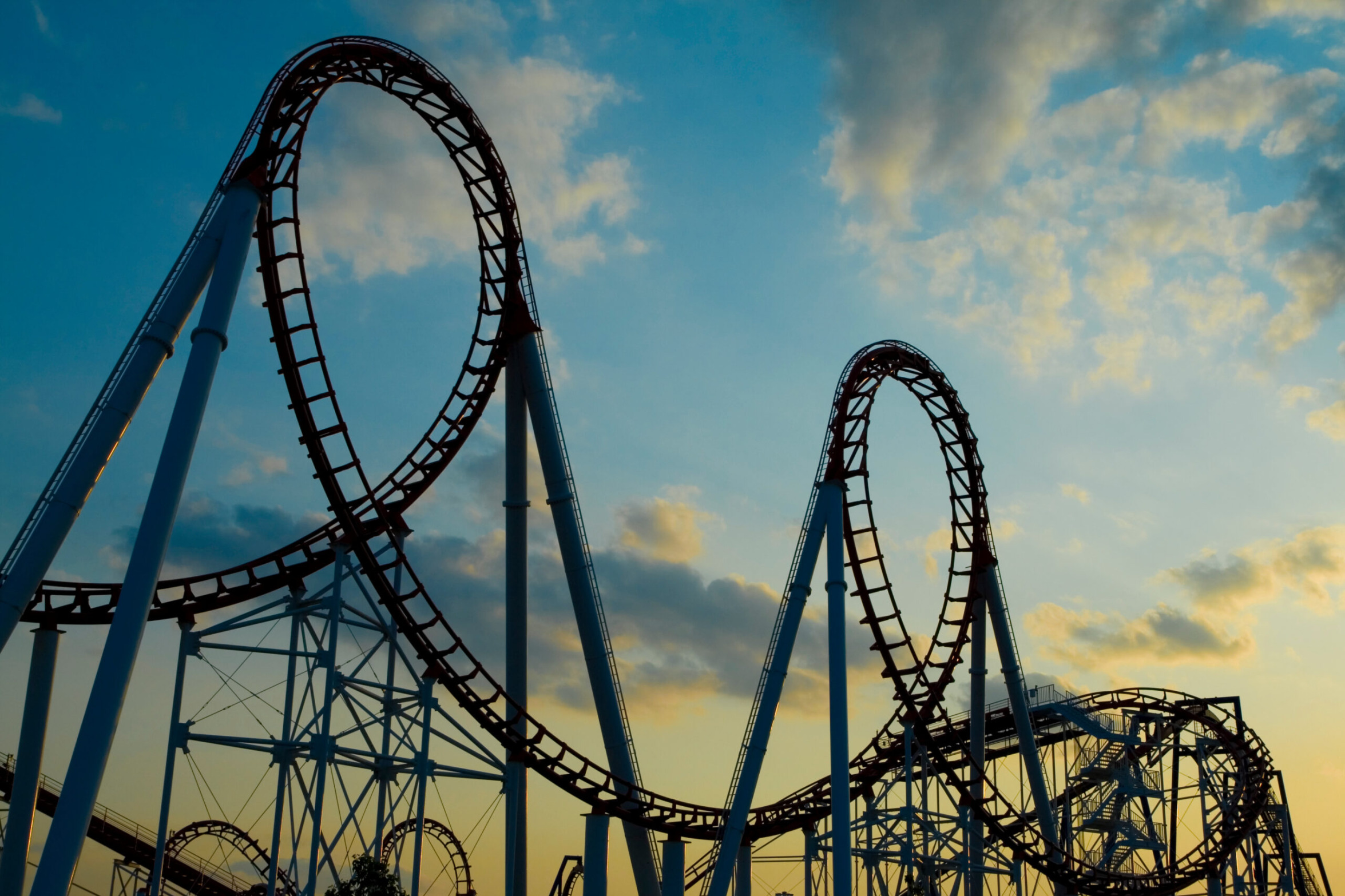 Roller Coaster Mayham Blank Meme Template