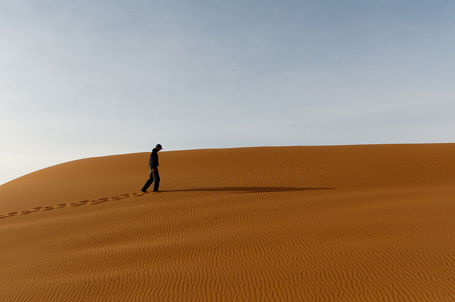 Through the sand Blank Meme Template