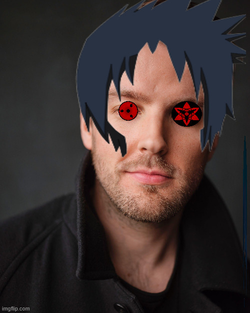 Luke Uchiha | image tagged in naruto,luke dale,kcd2 | made w/ Imgflip meme maker
