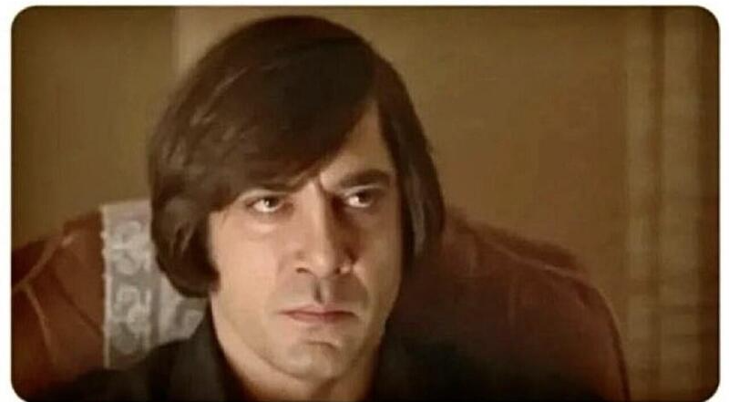 Anton Chigur Blank Meme Template