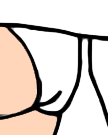 Princess Cinderella's White Underwear Blank Meme Template