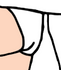 Princess Belle's White Underwear Meme Template