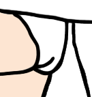 Princess Rapunzel's White Underwear Blank Meme Template