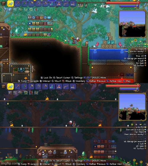 image tagged in terraria,master mode,gaming,video games,nintendo switch,screenshots | made w/ Imgflip meme maker