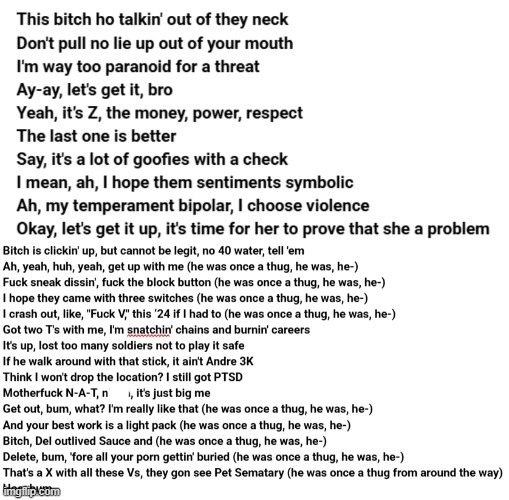 LIKE THAT REWRITE. K-DOT VERSE. | made w/ Imgflip meme maker