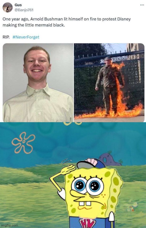 Not all heroes wear capes! | image tagged in spongebob salute,disney | made w/ Imgflip meme maker