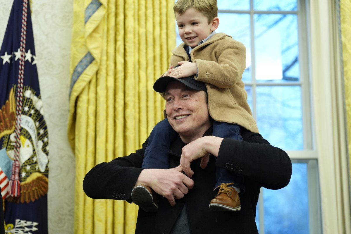 Elon Musk's Kid Blank Meme Template