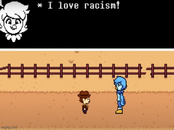 good for you martlet | image tagged in undertale,racism | made w/ Imgflip meme maker