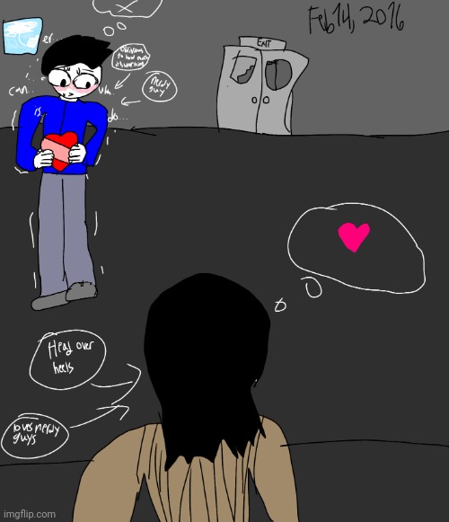 how they met (cringe warning ig) | image tagged in how they met cringe warning ig | made w/ Imgflip meme maker