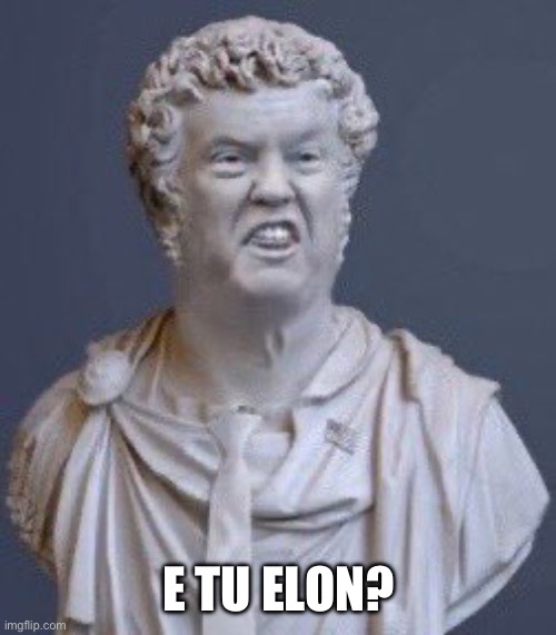 Beware the Ides of MAGA | E TU ELON? | image tagged in trump ides of march | made w/ Imgflip meme maker