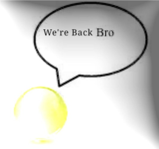 We're Back Bro | image tagged in we're back bro | made w/ Imgflip meme maker
