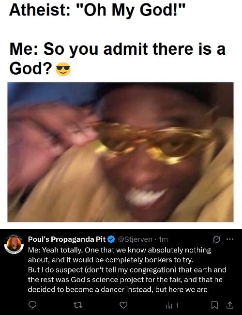 Christian meme page keeps jumping up to scare me, so I took action | image tagged in religion,funny,meme comments,comments | made w/ Imgflip meme maker