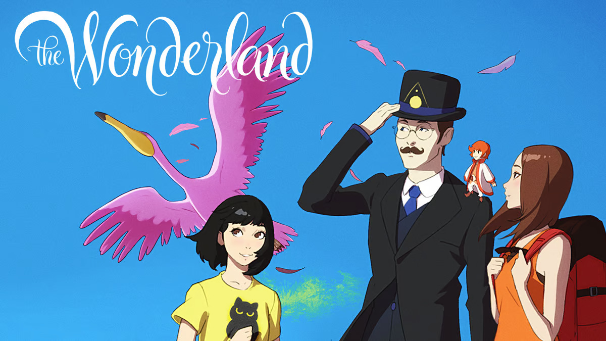the wonderland Blank Meme Template