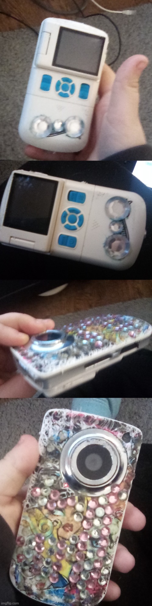Old as fuck monster high camera that's been in horrible conditions | made w/ Imgflip meme maker
