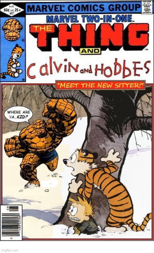 It’s clobberin’ time! | image tagged in calvin and hobbes | made w/ Imgflip meme maker