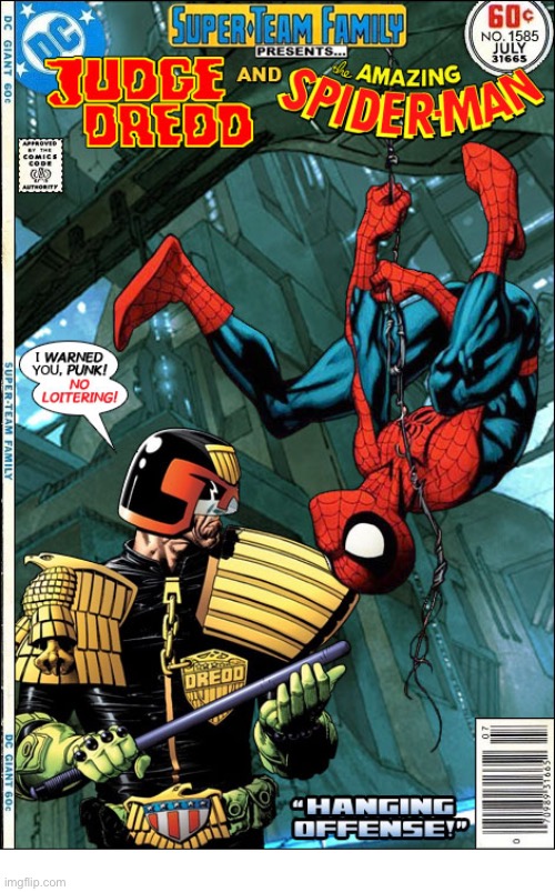 Another classic character mash-up… | image tagged in comics | made w/ Imgflip meme maker