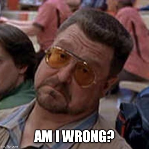 am i wrong? | AM I WRONG? | image tagged in am i wrong | made w/ Imgflip meme maker