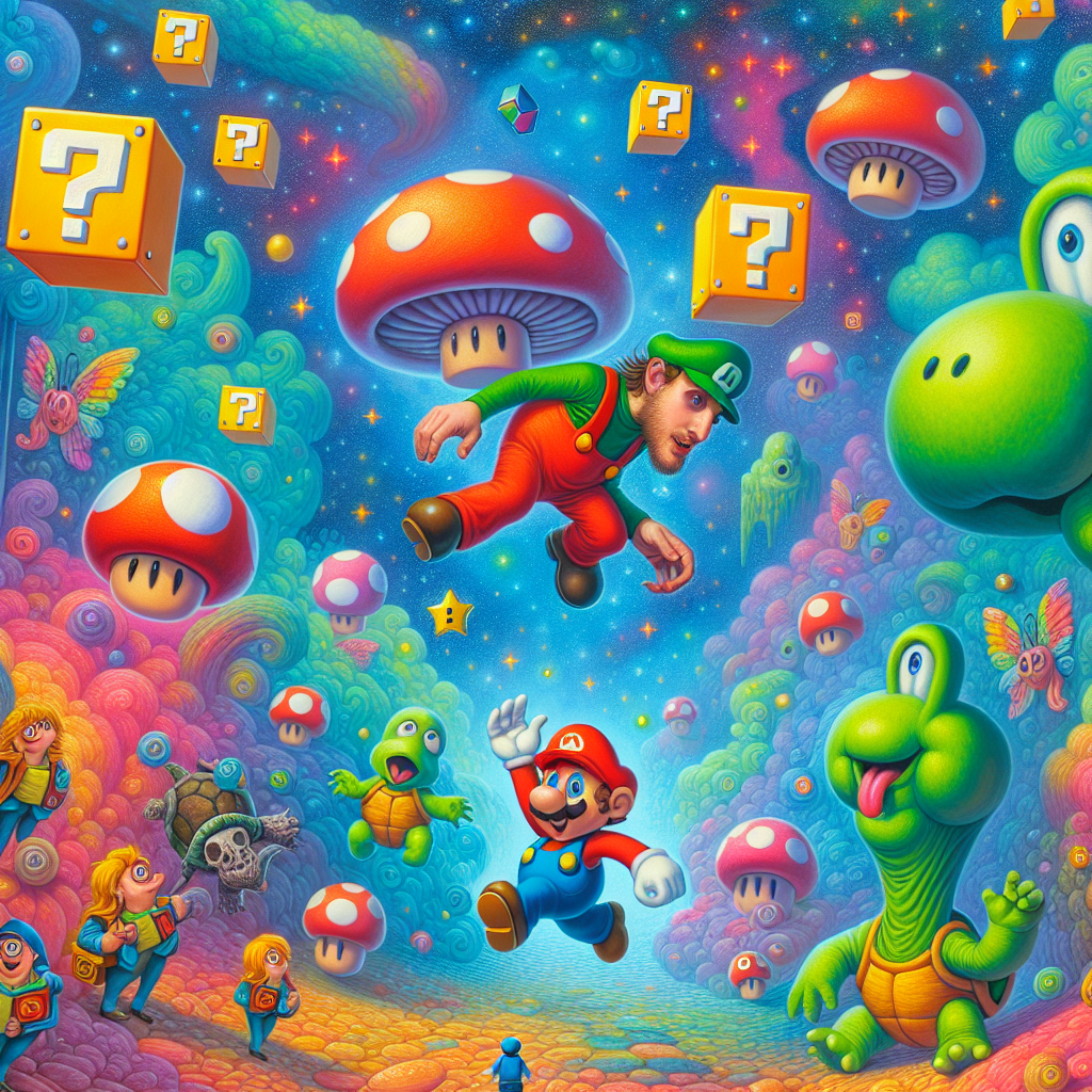 Ai Super Mario Bros Wonder Blank Meme Template