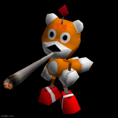im playing pokemon black rn | image tagged in tails doll smokes a fat blunt | made w/ Imgflip meme maker