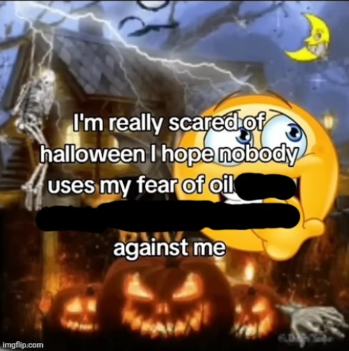 i’m really scared of halloween | image tagged in i m really scared of halloween | made w/ Imgflip meme maker