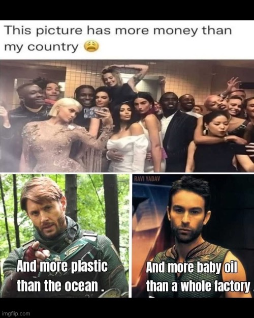 This picture | image tagged in picture,diddy,plastic,baby,oil | made w/ Imgflip meme maker