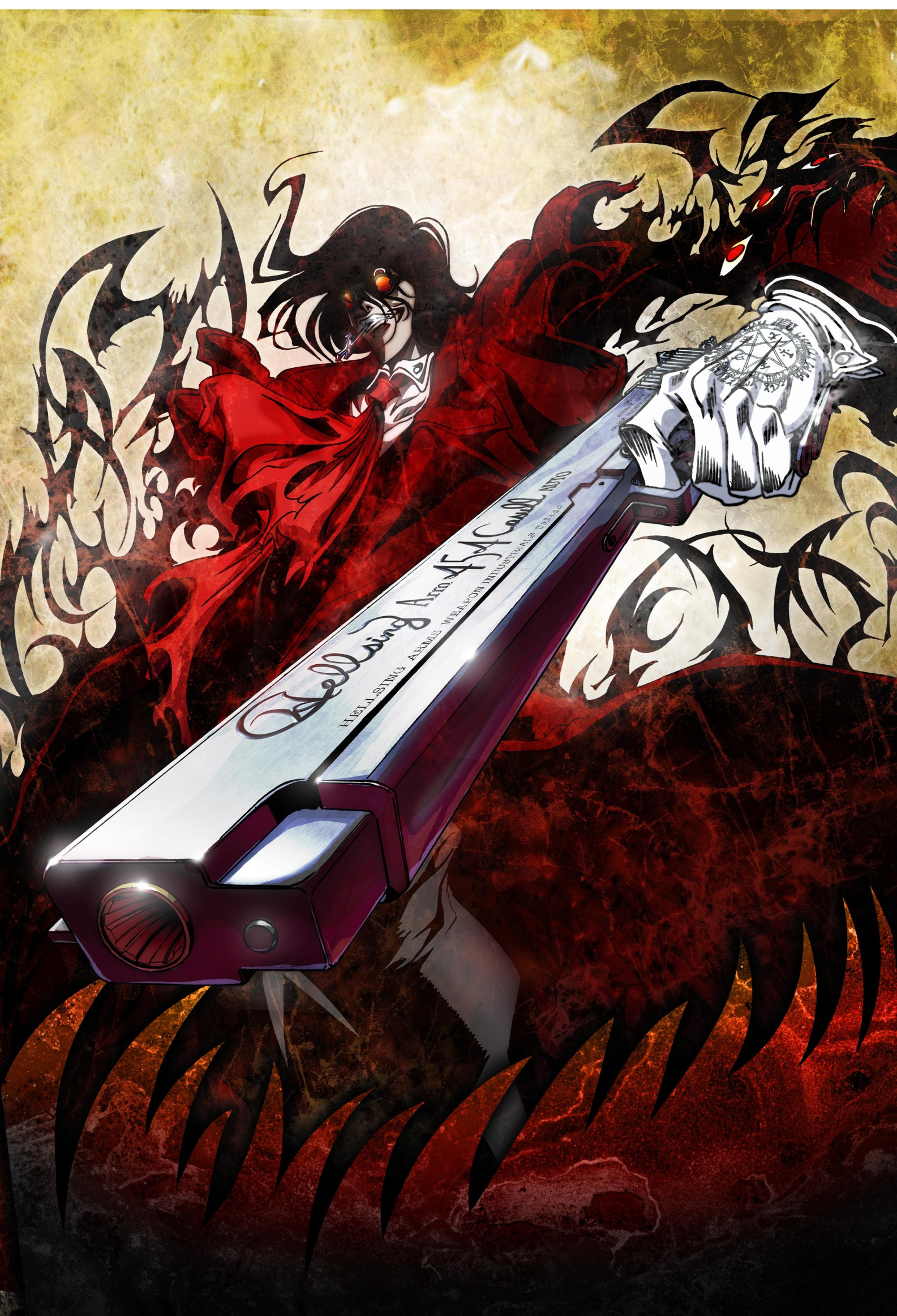 Hellsing Ultimate Blank Meme Template