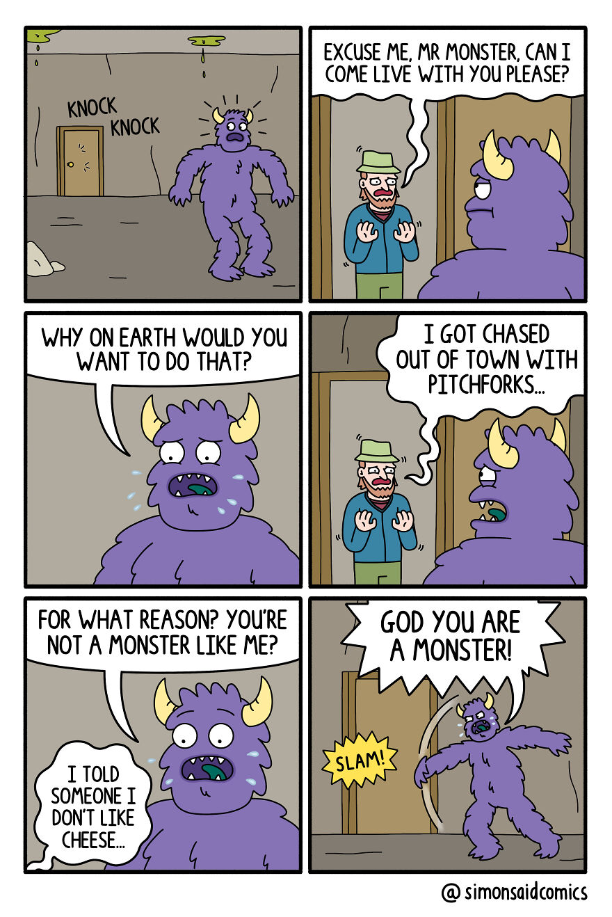 You Are a Monster Blank Meme Template
