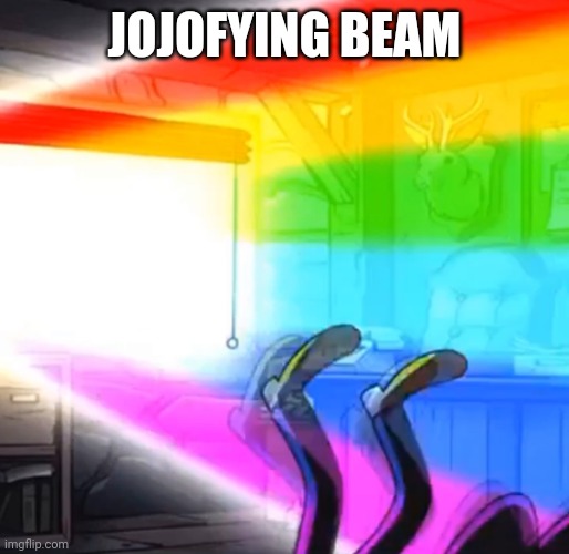 Æ | JOJOFYING BEAM | made w/ Imgflip meme maker