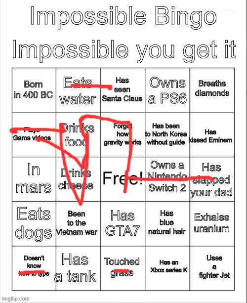 wonder if i should stay sane or honor promises | image tagged in impossible bingo | made w/ Imgflip meme maker