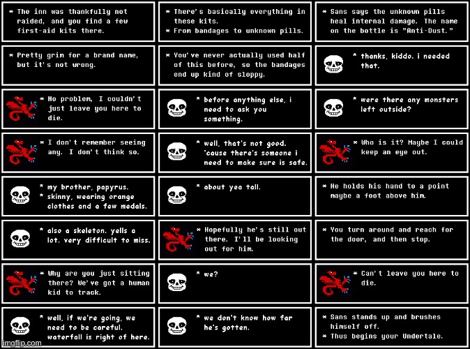 Chapter 4. And thus begins a story beneath the surface... you might call it an Undertale. | made w/ Imgflip meme maker