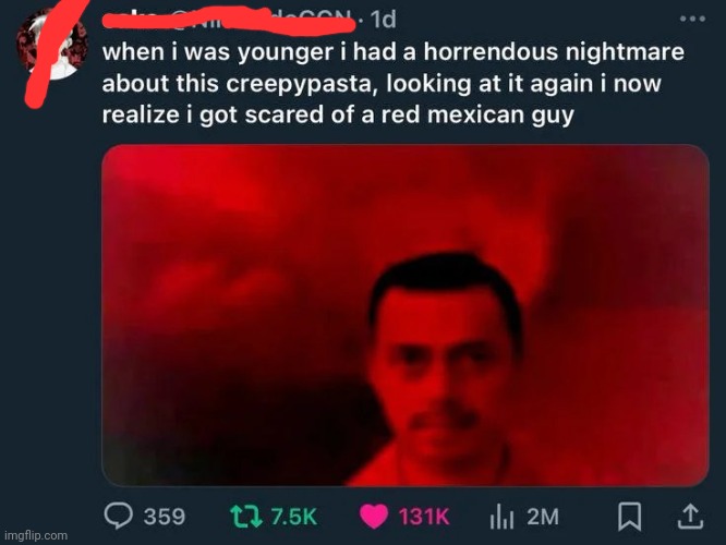 !!!!!CONSPIRACY THEORY!!!!! What if the red mexican guy was a cartel member | image tagged in memes,msmg | made w/ Imgflip meme maker