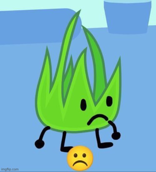 Grassy frown | image tagged in grassy frown | made w/ Imgflip meme maker