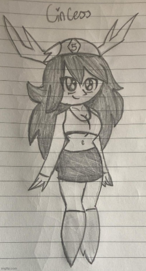 I drew cincess too :) | image tagged in cincess,smg4 | made w/ Imgflip meme maker