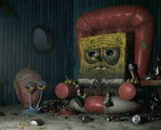 Me rn after this | image tagged in depressed spongebob | made w/ Imgflip meme maker