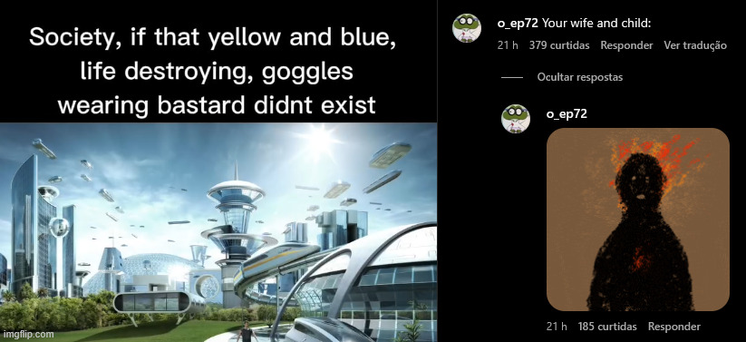 Who gave Instagram to Powerplex, bro | made w/ Imgflip meme maker