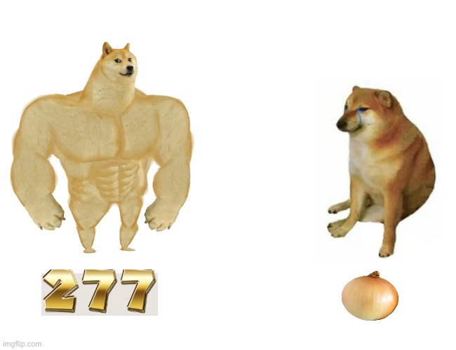 Onion stank | image tagged in memes,buff doge vs cheems | made w/ Imgflip meme maker