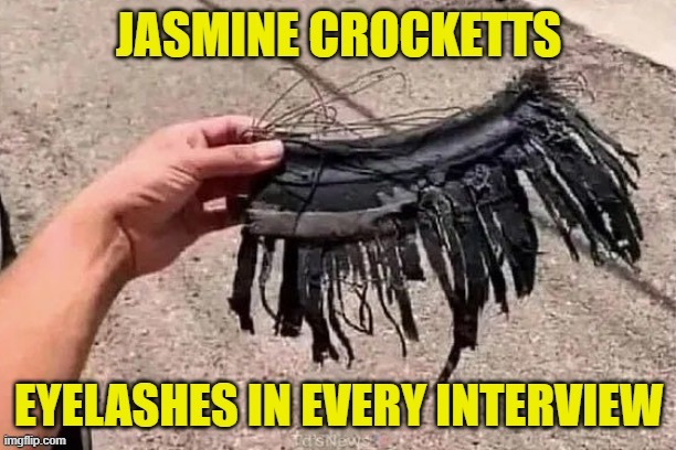 Jasmine Crockett B like | image tagged in fake news,fake smile,fake people,democrats,cnn,msnbc | made w/ Imgflip meme maker