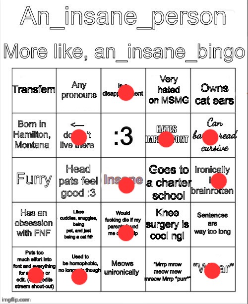 gay bingo | image tagged in an insane bingo new years day 2025 | made w/ Imgflip meme maker